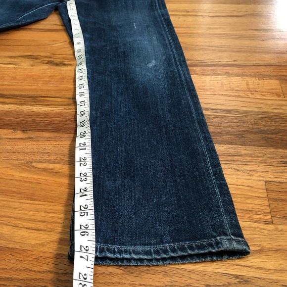 Never worn Citizens of Humanity Carlton ankle straight leg jeans blue size 30 - Picture 7 of 16